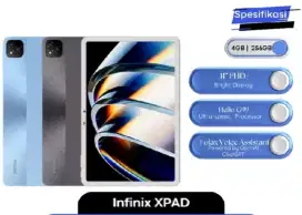 Murah New XPad 4/256 4g Lte grs resmi, bs kredit/bs TT