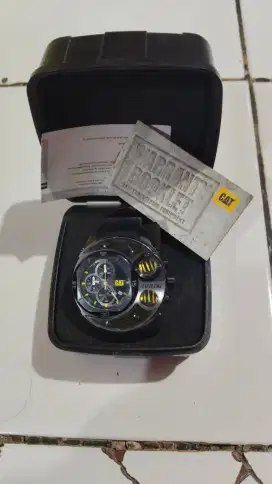 Jam Caterpillar bukan Casio bukan Seiko bukan GShock