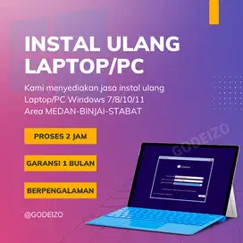 Jasa Instal Ulang Laptop PC Windows
