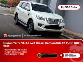 [ LOW KM ] Nissan Terra VL 2.5 4x2 Diesel AT Putih 2019 2020