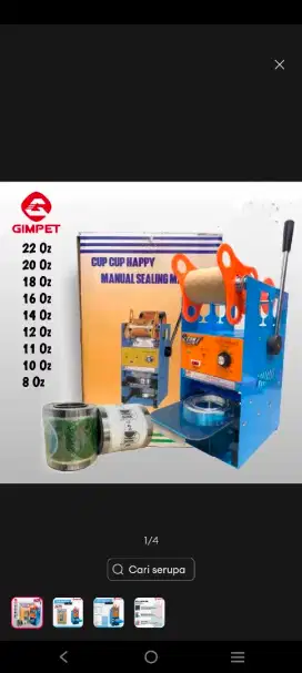 Mesin cup sealer Gimpet