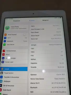 ipad air 64gb cel+ wifi ibox bisa pakai kartu