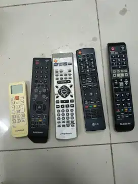 Remot tv segala macem