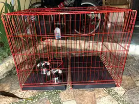 Kandang lipat anjing kucing