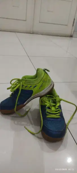 Jual Sepatu Badminton Lining Original dan Sepakbola Mills untuk Anak