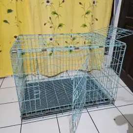 Kandang Lipat XXL Ukuran 90 Second Bekas Kucing Anjing Kelinci