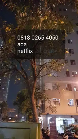 Ready sewa transit harian mingguan 2BR Apartemen Kalibata City Jakarta