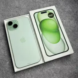 Iphone 15 128GB Green Garansi 02 Maret 2026 BH 100 CC 34 Ibox