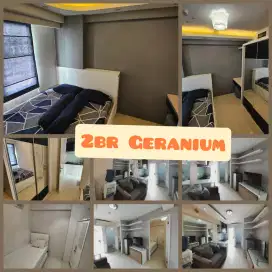 Sewa 2br FF siap huni Bassura city geranium