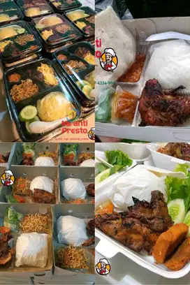 Katering Nasi Box Ayam Bakar Presto Tulang Lunak Lunak Joss