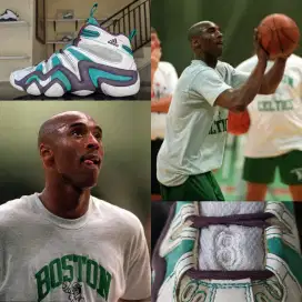 Sepatu Basket Crazy 8 EQT White Green