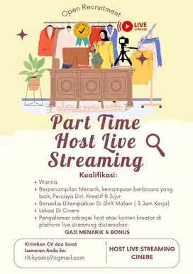 Host live streaming