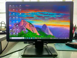Monitor LCD Dell 19 normal gambar bagus