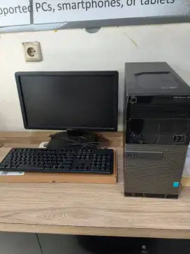 Komputer Core i5 Built-up Dell optiplex 3020 Mt 1 set lengkap