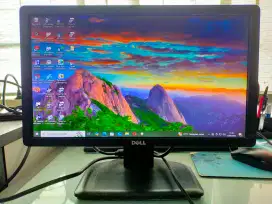 Monitor LCD Dell 19 normal gambar bagus