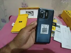Poco m5s 4/64 grey like new lengkap