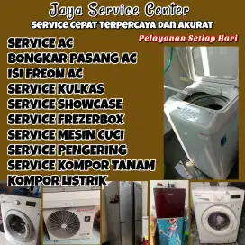 Service AC Bongkar Pasang AC Servis Mesin Cuci Kulkas Frezerbox Bulak