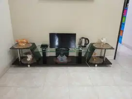 Dijual rak tv kaca limited edition