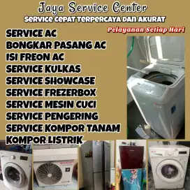 Service AC Bongkar Pasang AC Servis Mesin Cuci Kulkas Frezerbox Cerme