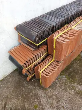 Genteng Jatiwangi Glazur Brown