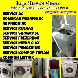 Servis AC Mesin Cuci Kulkas Frezerbox Bongkar Pasang AC Balongbendo