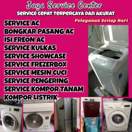 Service AC Mesin Cuci Bongkar Pasang AC Servis Kulkas Frezer Tulangan