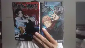 Komik Jujutsu Kaisen Volume 0 dan 1