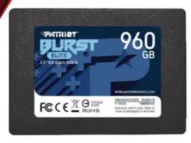 Jual ssd patriot 960 gb dan hdd seagate 4 gb