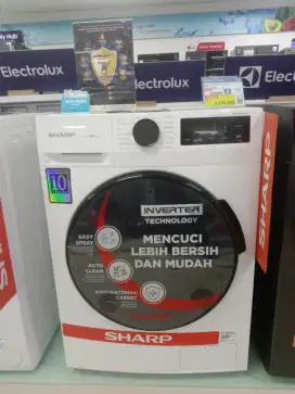 SHART WM FRONT LOADING 8 KG WHITE BISA CICILAN MULAI DARI 0%