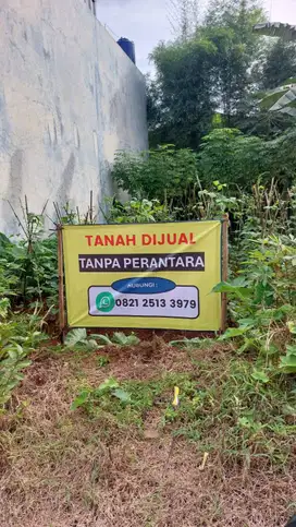Dijual tanah daerah Cinangka, Sawangan Depok