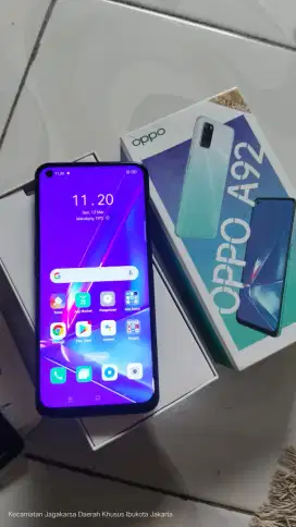 Oppo A92 8+5/128.Resmi Normal fullset