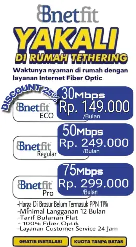 Pemasangan wifi benetfit