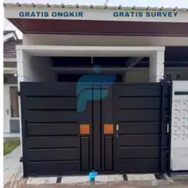 Pintu dorong minimalis