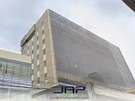 Sewa Kantor KMO Building Luas 139 m2 Bare Kebayoran Baru Jakarta