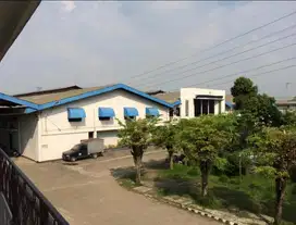 Di jual Gudang  dan Pabrik di Karawang timur