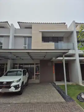 Rumah Golf Island Pantai indah kapuk 8x20 palm full bangunan MURAH