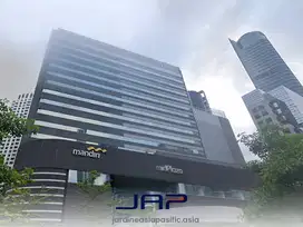 Sewa Kantor Mid Plaza 1 Luas 363 M2 Furnished Sudirman Dekat Mrt