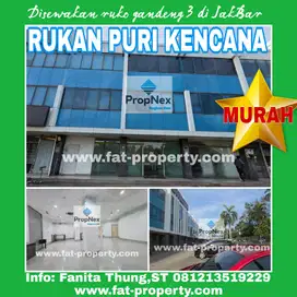 Disewakan rukan gandeng 3 di Grand Puri Niaga,Puri Kencana,Jakarta Bar