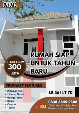 Rumah Ready Siap Huni Griyaku Kelapa Gading