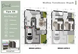 Rumah Nuansa Islami Cantik & Estetik Untuk Keluarga Tercinta di Depok