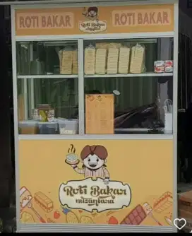 GEROBAK ROTI BAKAR