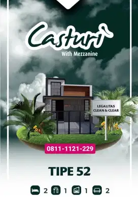 Townhouse 2 Lantai Free DP 7 Menit ke LRT Cibubur 10 Menit Tol Cibubur