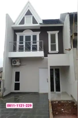Rumah 2 Lantai Beji Depok Dekat Stasiun Depok Baru dan Tol Kukusan
