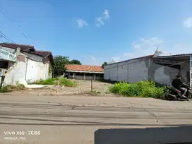 dijual tanah pinggir jalan cakep buat gudang, alfamart, dan showroom