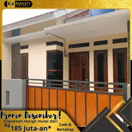 Rumah murah 2 kamar akses strategis mulai dari 175 jutaan