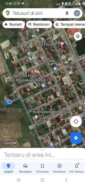 TANAH DEKAT KAMPUS ITERA DIJUAL MURAH DLM PERUMAHAN WAYHUI