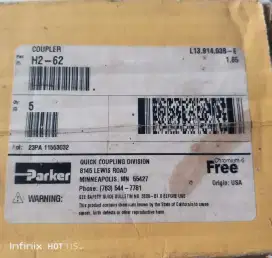 Coupler h2-62 parker