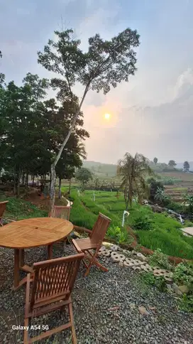 Kavling bisa di bangun view pegunungan dan pesawahan