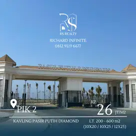 Kavling PIK 2 Pasir Putih Diamond (200-600m2)