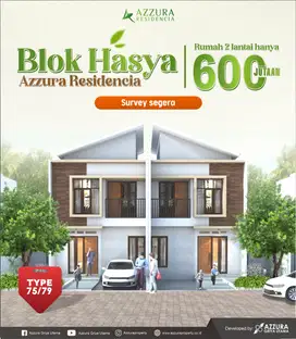 Rumah 2 Lantai Strategis di Setu Bekasi